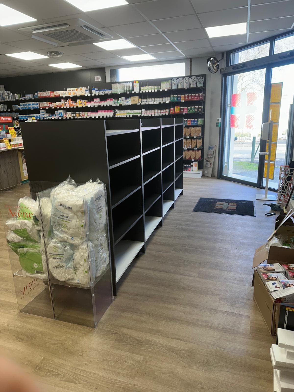 Nouveaux présentoirs